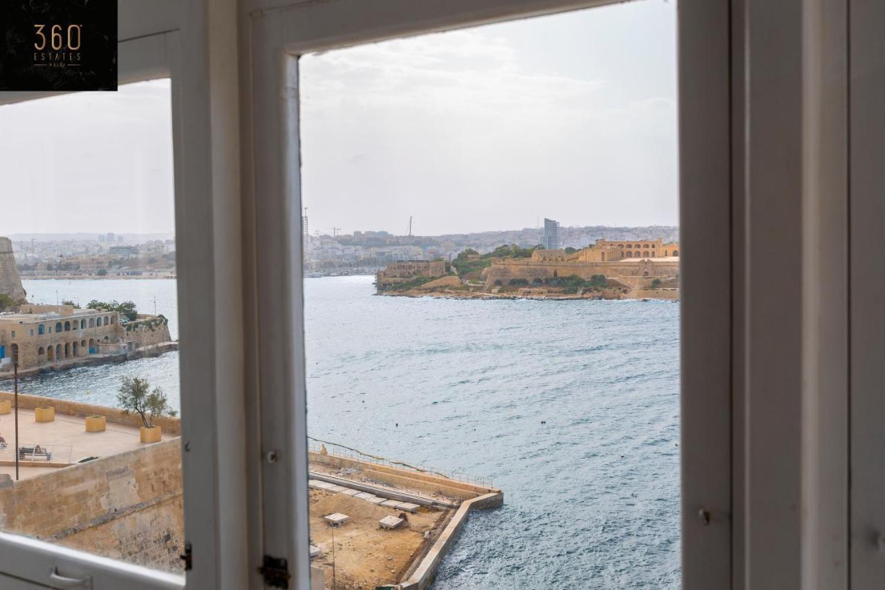 Seafront - Top Location, Top Floor With Wifi & Ac By 360 Estates La La Valletta Esterno foto